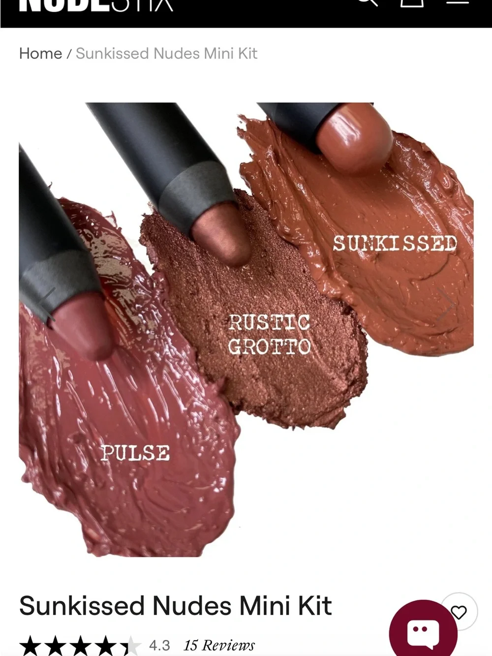 NUDESTIX Sunkissed Nudes Mini Kit — Sun-kissed
